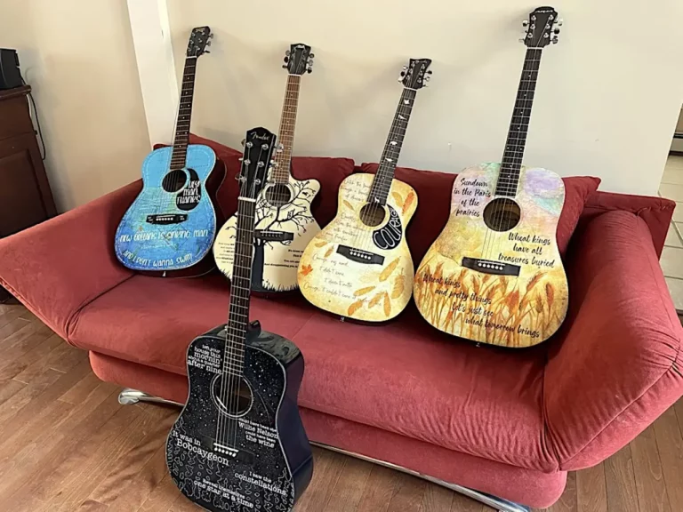 bobcaygeon resort tragically hip acoustic guitars