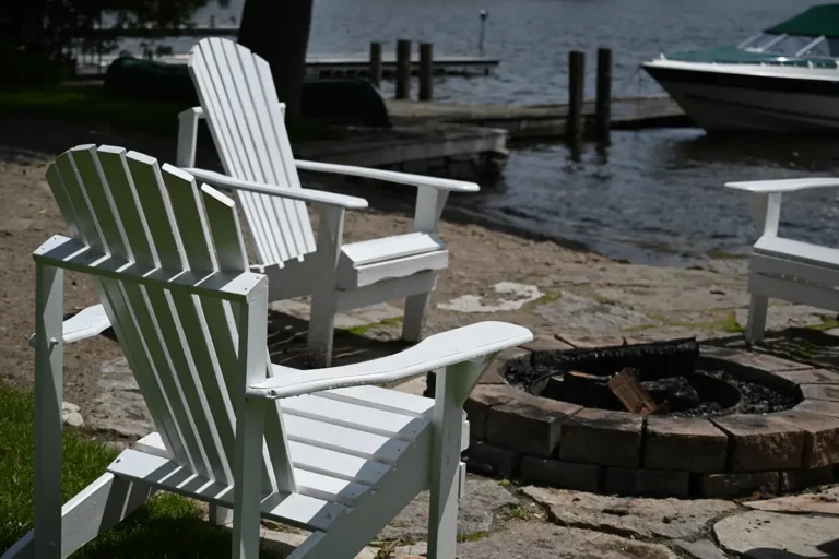 bobcaygeon resort waterfront firepit