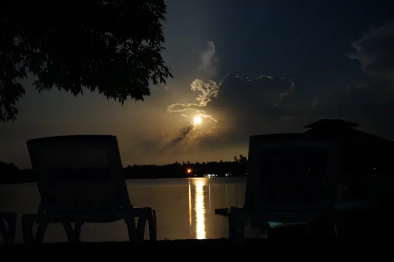 bobcaygeon resort waterfront night sky